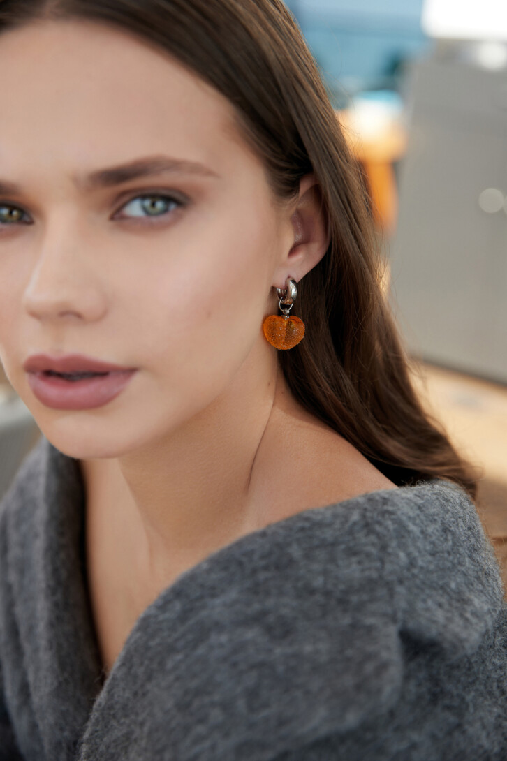 Серьги «Orange sherbet»