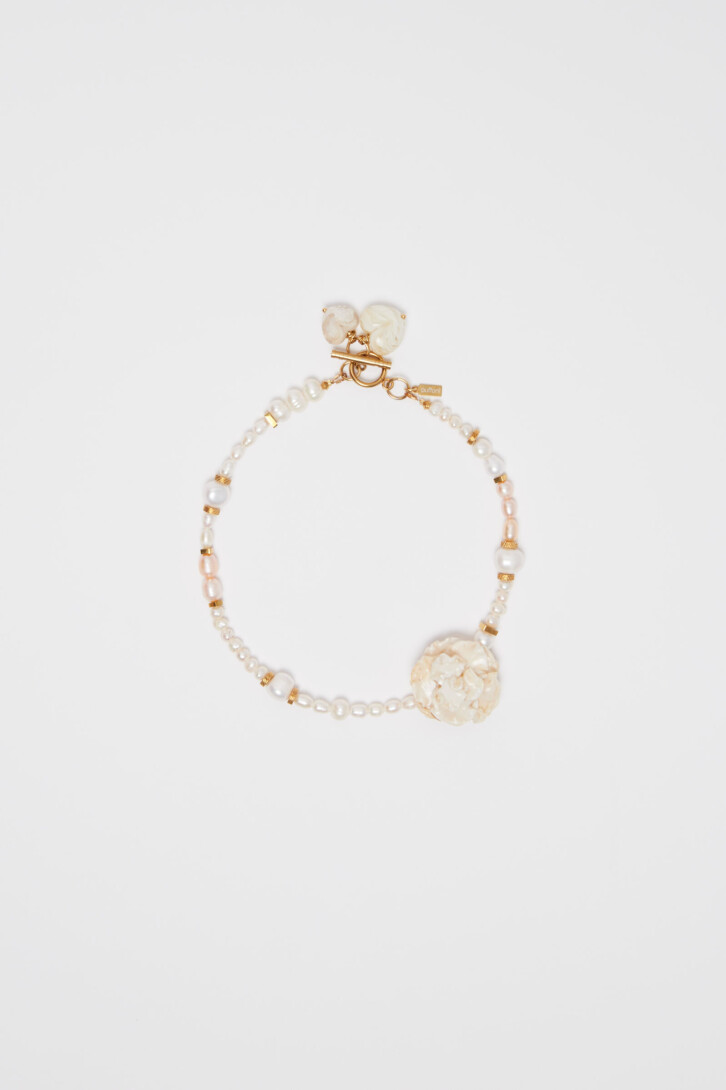 Choker-bracelet “Marble sea”