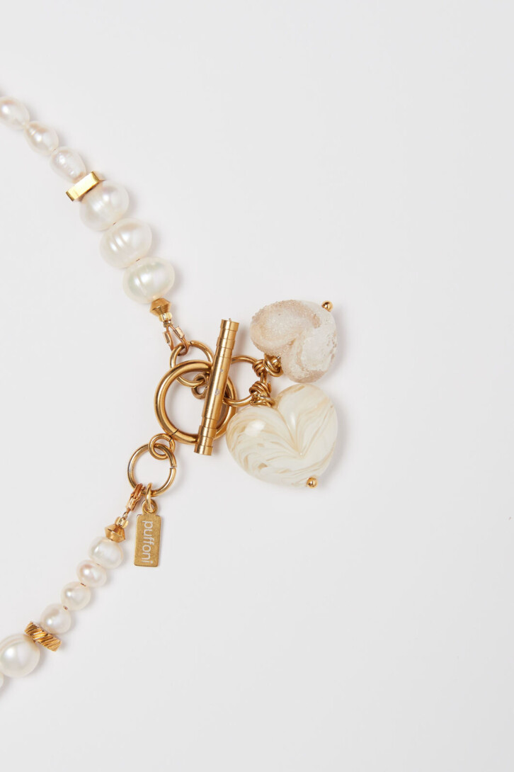 Choker-bracelet “Marble sea”