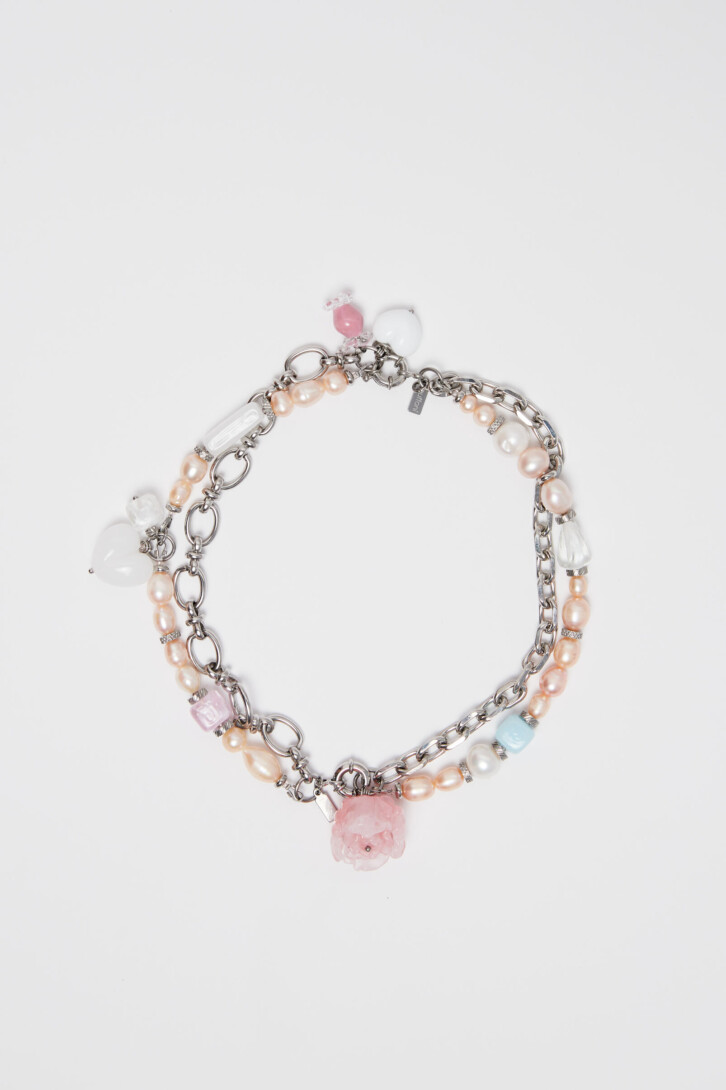 Choker-bracelet “Peony mood”