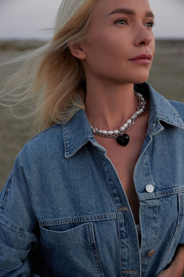Necklace “White tar”