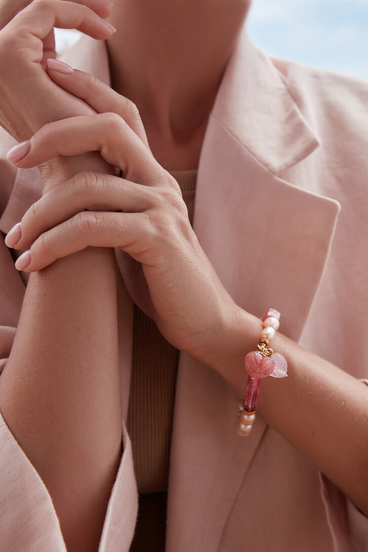 Bracelet “Rose water”