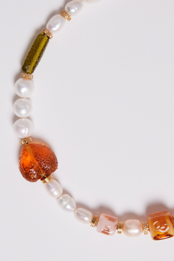 Choker-bracelet “Autumn kiss”