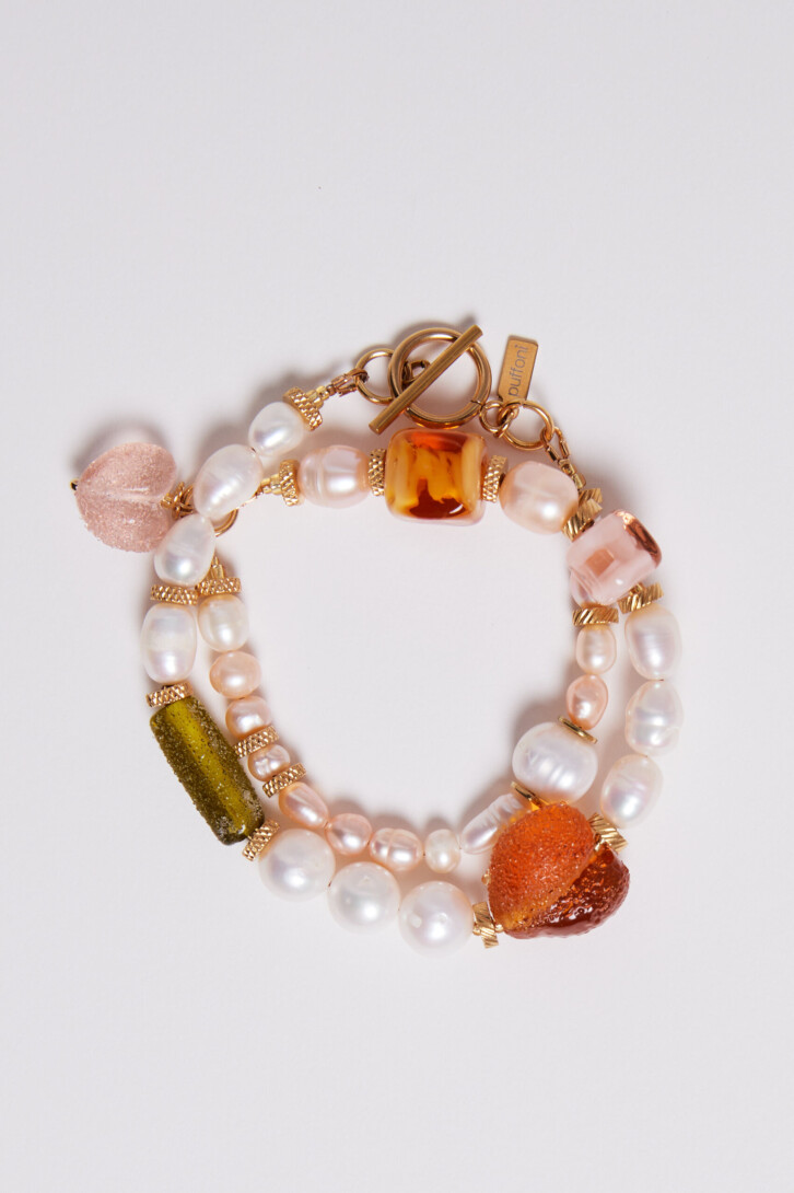 Choker-bracelet “Autumn kiss”