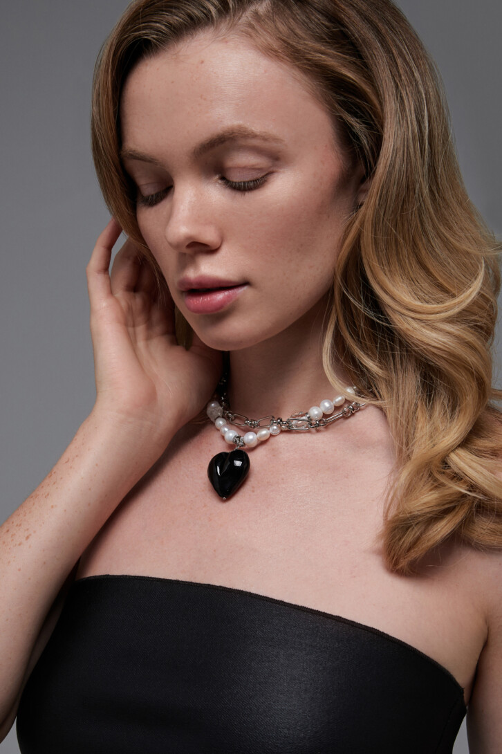 Necklace “White tar”