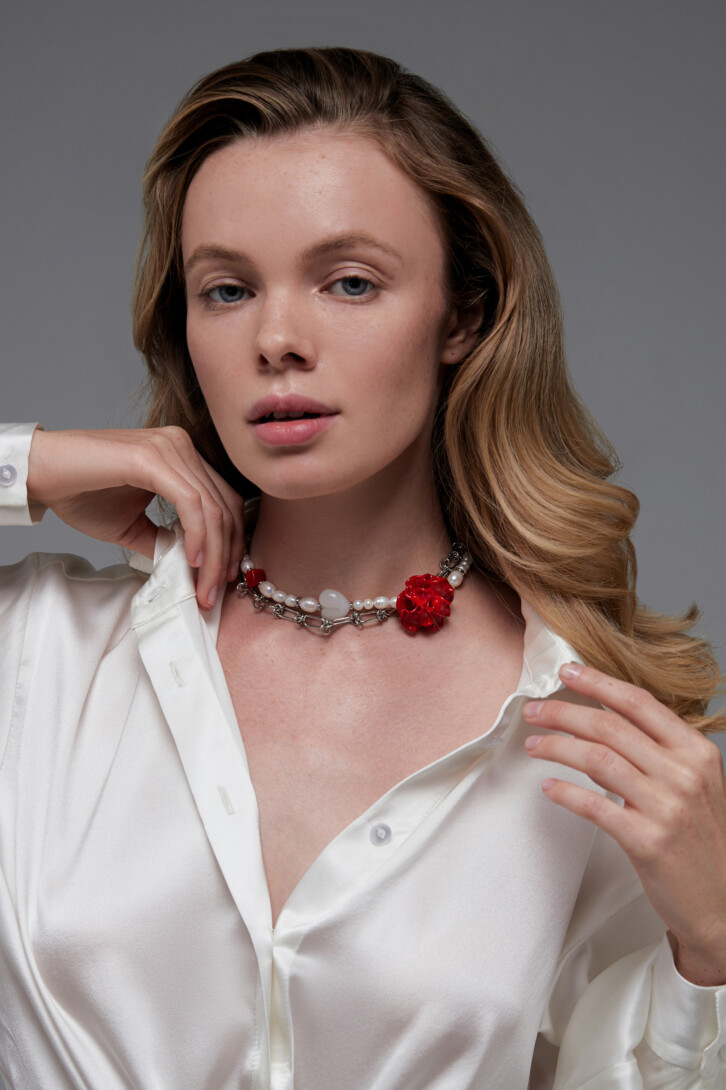 Чокер «Spicy rose»