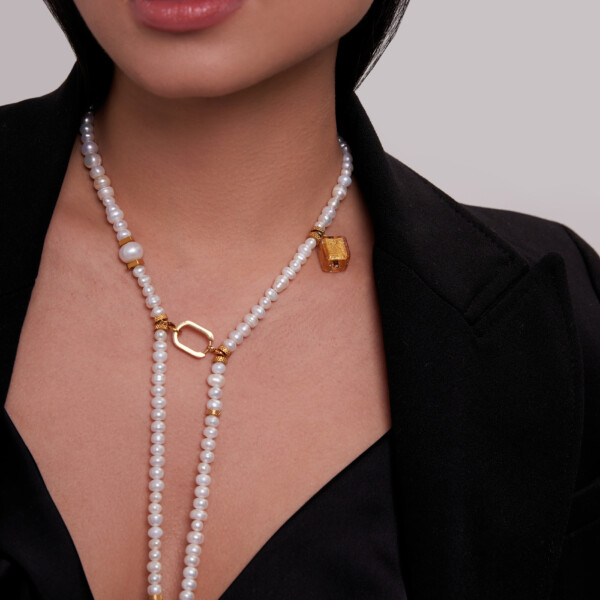 Necklace-tie 