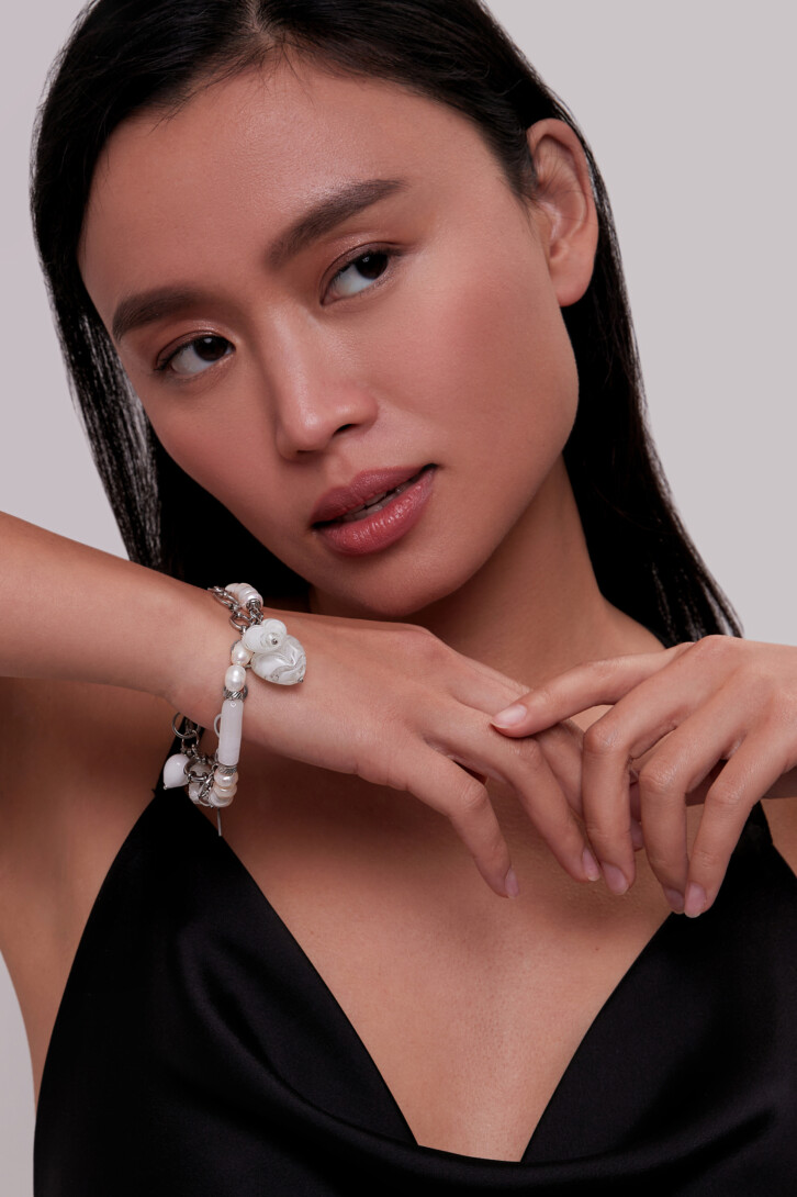 Bracelet “Heart in the snow”