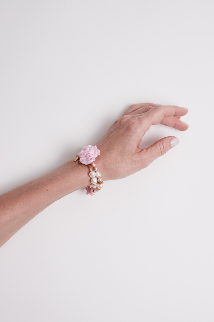 Choker-bracelet “Сherry blossom”