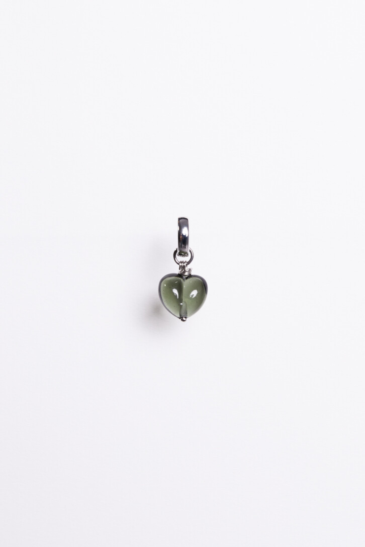 Серьги «Clear gray stone»