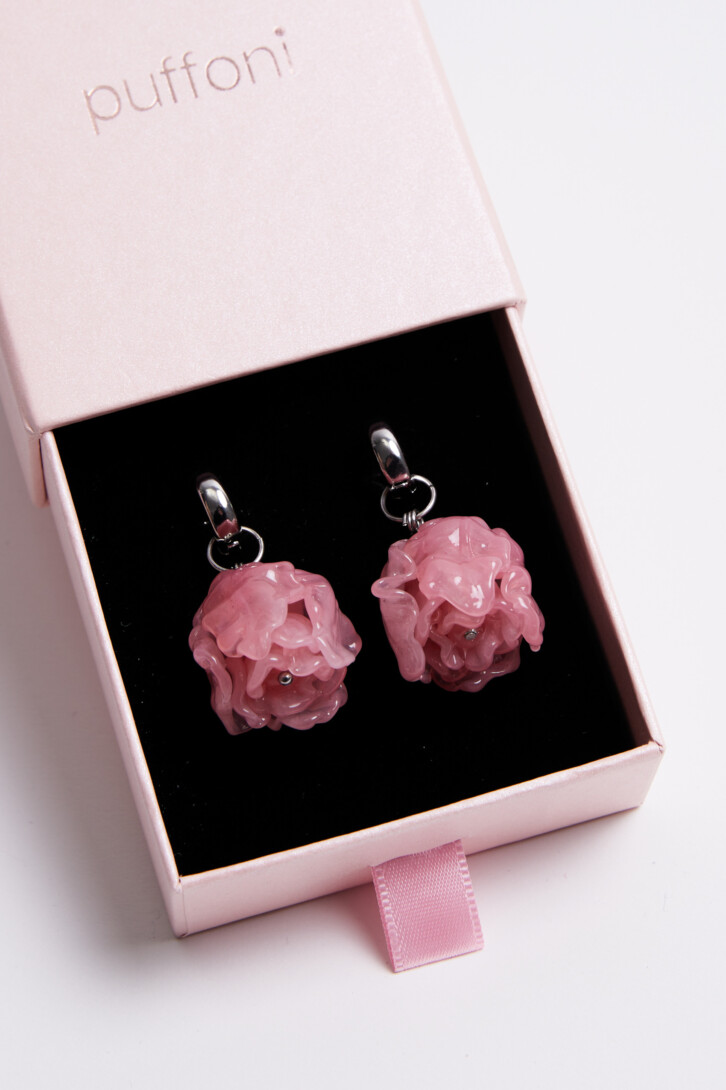 Серьги «Peony in love»