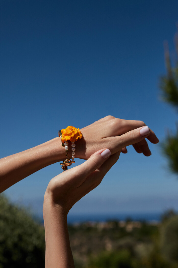 Чокер «The sun in the palms»