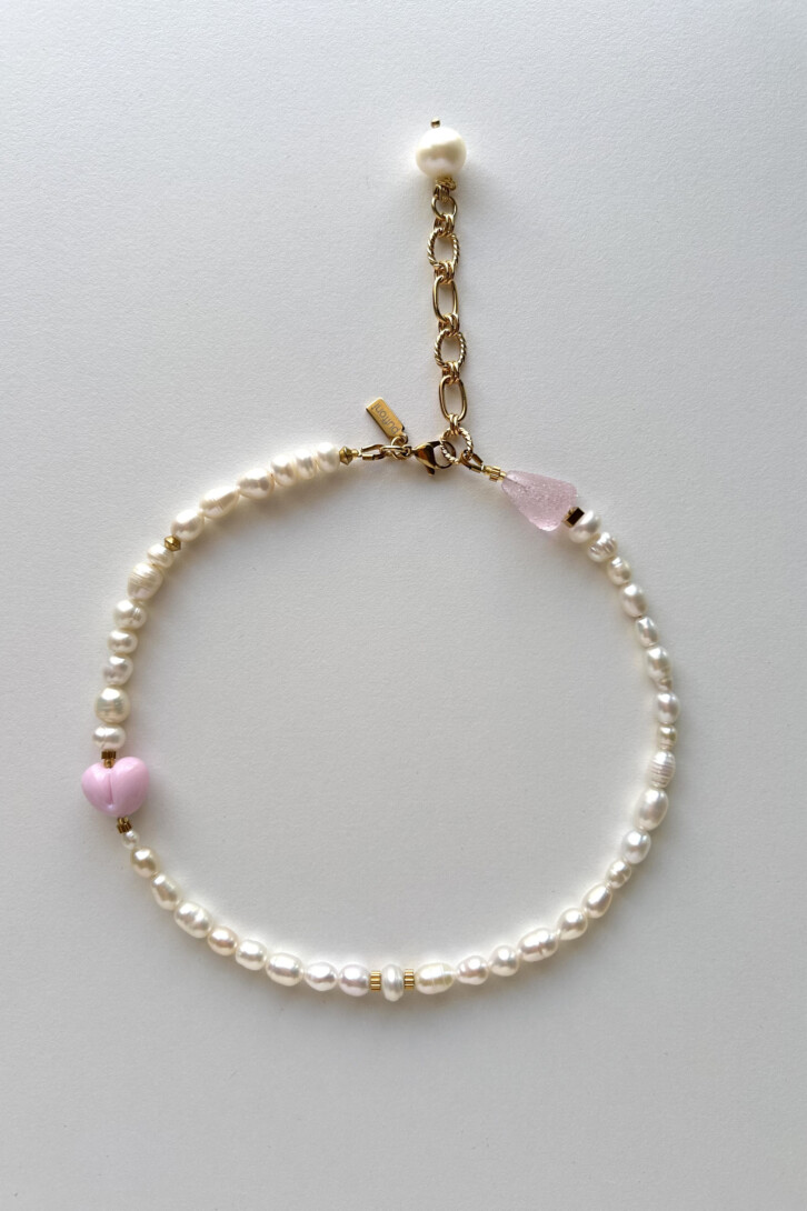 Чокер «Rose Quartz Glow»