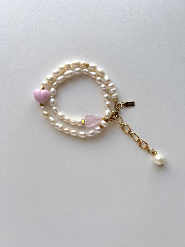 Чокер «Rose Quartz Glow»